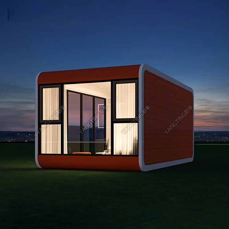 虞萌馨迪微宿太空艙房 集裝箱移動房太空倉蘋果艙民宿微宿陽光星 按