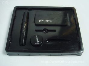 化妝品吸塑內托與植絨包裝 廣舟吸塑包裝專業定制，金屬材料工藝值得信賴